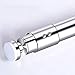 Regulowany drążek prysznicowy, 39"-59", drążek do zasłony prysznicowej, nieprzesuwny, karnisz do kuchni, łazienki, szafy, stal nierdzewna, 101-150 cm