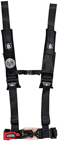 Pro Armor A114220 Black 4-Point Harness 2" Straps