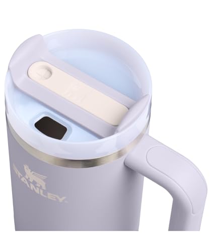 Image of STANLEY Quencher H2.0 Tumbler with Handle and Straw 30 oz | Flowstate 3-Position Lid | Cup Holder Compatible for Travel | Insulated Stainless Steel Cup | BPA-Free | Purple Dust