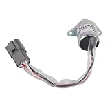[PRODUCTION PROFESSIONNELLE] Rigoureusement testé pour la qualité et la sécurité, ce solénoïde d'arrêt de carburant supérieur garantit une efficacité de travail plus élevée.Chaque unité est soumise à des inspections approfondies pour répondre aux normes de l'industrie, vous offrant ainsi un composant fiable et efficace pour vos machines.