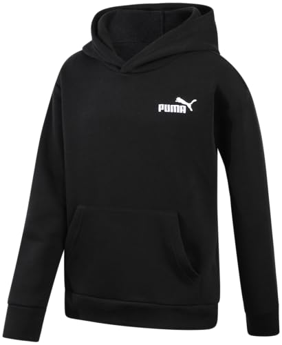PUMA Boys Hoodie - Soft Fleece Breathable Pullover Sweatshirt - Lightweight Performance Hoodies for Boys (Sizes 8-20)