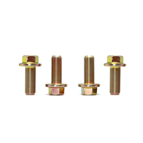 4 Pcs Rear Disc Brake Caliper Bracket Bolt Fits Nissan Honda Toyota Acura Select Models,Replace OEM 3041005EM10A,90107-SM4-000,14981
