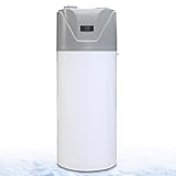 Capacidad de 300L: SMETA Bomba de calor aire-agua ofrece una generosa capacidad de 300 litros, satisfaciendo eficazmente sus necesidades de agua caliente y calefacción doméstica.