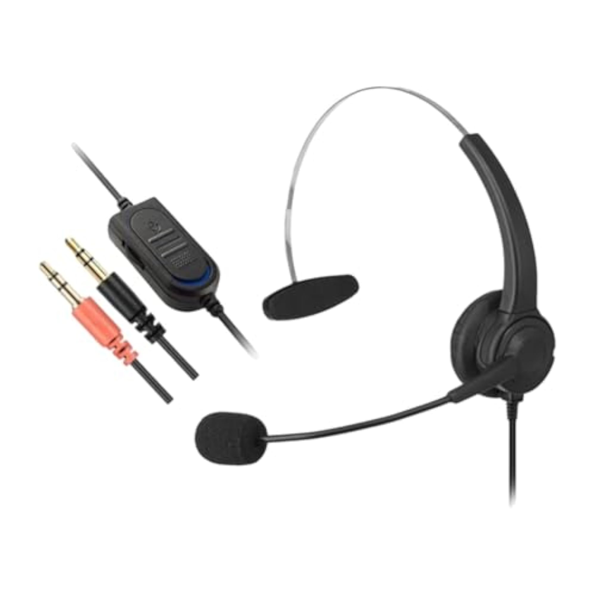 Corded Telephone Headset for Office Desk Phone