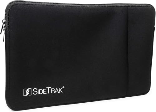 Image of SideTrak Swivel 14 inch Attachable Portable Monitor Extender, FHD TFT Laptop Dual Screen with Kickstand + Unique Swivel Hinge, Compatible with Mac, PC, Chrome, Powered by USB or Mini HDMI Port (With Case)