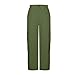 Toumov Cargo Pants for Women Wide Leg Casual Pants High Waisted Y2K Streetwear Fashion Hiking Trousers with Multiple Pockets Army Green