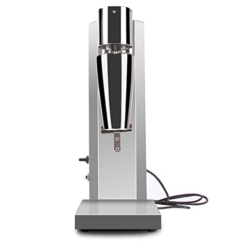Commercial Milkshake Mixer Maker Machine 2 Speed Electric Milk Shaker Maker Stainless Steel Classic Drink Mixer Fully Automatic Protein Shaker With Milkshake Mixing Cup For Cafes/Shakes/Bars(Single)