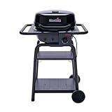 Char-Broil Elektrogrill Patio Bistro E2Coal, Hybrid Holzkohle-Modus, TRU-Infrared™, bis 370 °C