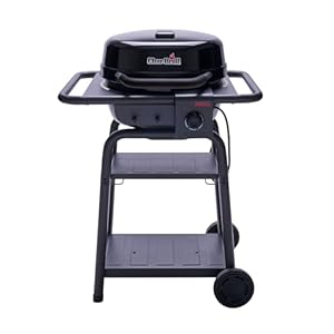 Char-Broil Electric BBQ Patio Bistro E2Coal – Hybrid Power up to 370 °C