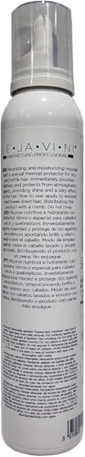 LEJAVINI N8 | Mousse Espuma pelo nutritiva Profesional | Hidratación y Protección Térmica | Con Extracto de Té | Para Todo tipo de cabello | NutriHair - 200ml - imagen 7
