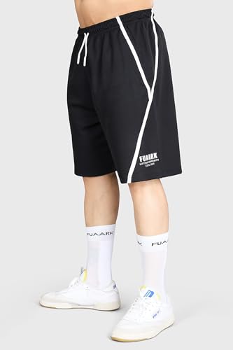 Image of FUAARK Mens Drip Oversized /Loose Fit Casual & Sports Shorts