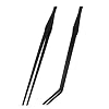 VVS 10.6 inch Long Handle Aquarium Tweezers Serving Tongs,2 Pack Stainless Steel Straight and Curved Tweezers Set for…