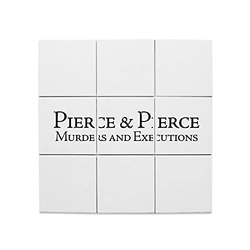 Carreaux céramique haut de gamme Pierce and Pierce Murders de 45,6cm