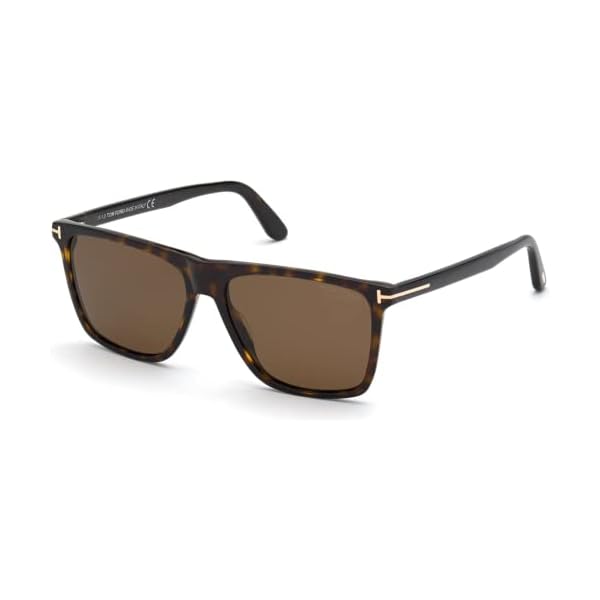 Tom Ford Fletcher FT0832 Square Sunglasses for Men + BUNDLE With Designer iWear Eyewear Kit
