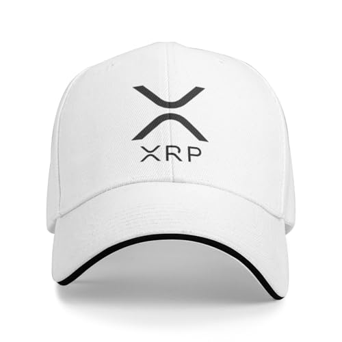 Atmostcards Xrp Hat Adjustable Xrp Hats for Men Women White Mens Baseball Hats