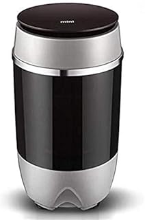 AIMCAE Mini Machine à Laver, Machine à Laver portative à cuve Simple et sécheuse à Rotation, dortoir d'appartement de Camping Compact capacité de Lavage 4 kg