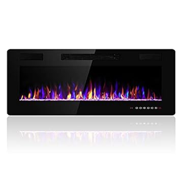 wall mounted electric fireplace