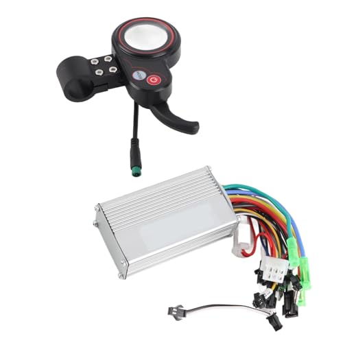 Aumotop �d�����]�ԃX�N�[�^�[���D�ƌ����̃o�b�N���C�g�ƃ^�C�}�[�X���[�v���[�h��������d���u���V���X�R���g���[���[�f�B�X�v���C�p�l�� (48V 250/350W �J���[)