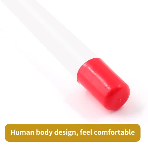 Jiozermi 2 Pcs Drum Mallet 8.3 Inches Length, Wool Felt Drum Stick, Anti-Slip Bass Percussion Sticks, Instrument Band Accessory Part For Drums Snare Drums #TOP3