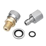 1/8 Inch BSP Quick Release Coupler BSPP Fittings for PCP Air Rifles Pneumatic Equipment 1/8 Inch Quick Disconnect Charging Adapter Accessories