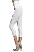 M. Rena Tummy Tuck Capri Leggings (Off White)