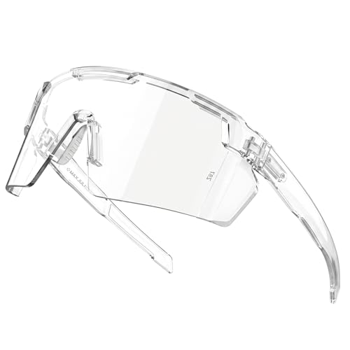 Image of MAXJULI XL Z87 Sunglasses for Big Wide Heads Men TR90 Ultralight UV400 Protection Work Glasses Z8225