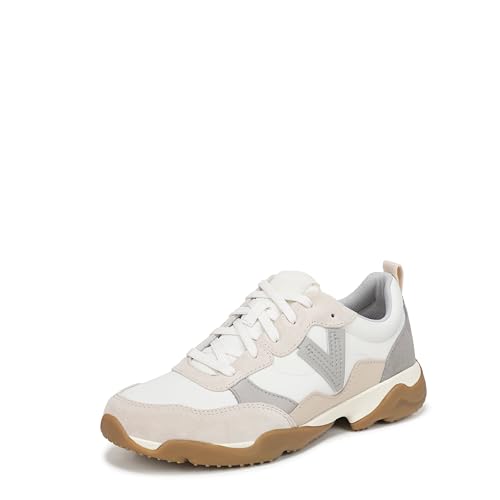 Vionic Damen Walk Slim Glide Schnürschuhe, Weiß, Weite, EU 38