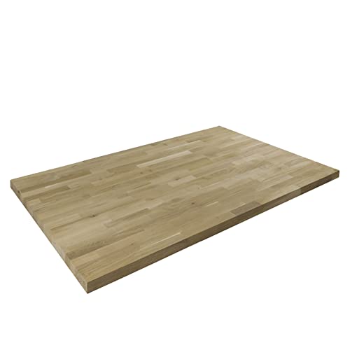 domli Solid Wood Oak Office Desk Top | 1200mm x...