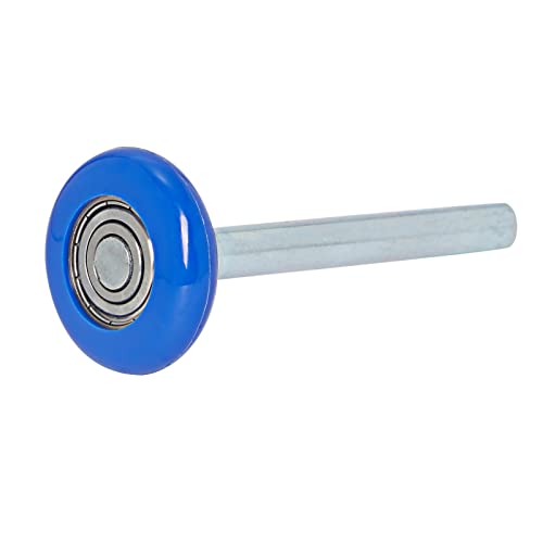 12 Pack Nylon Garage Door Rollers, 2 In Garage Door Wheels With 4 In Stems And 6200Zz Bearings (Blue) #TOP4