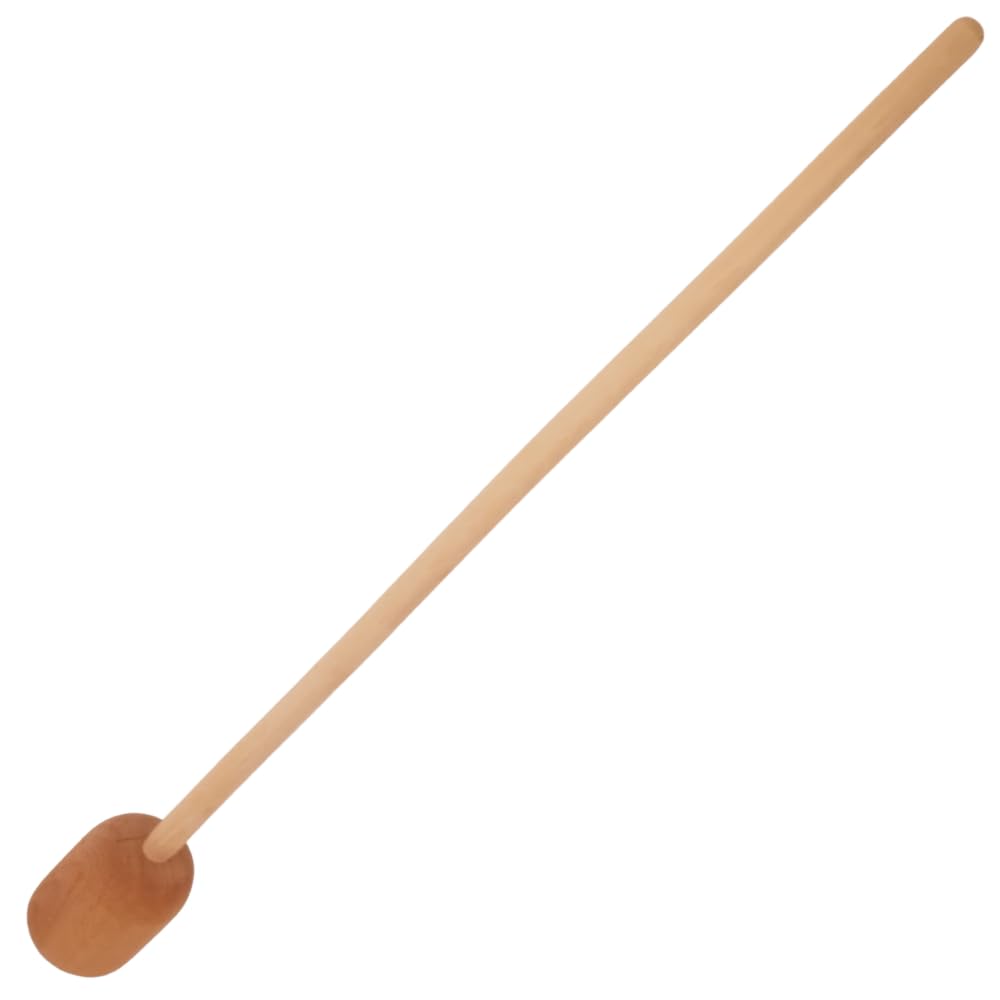 XXL Krautstampfer Holz 97 cm – Massiver Sauerkrautstampfer für große Fässer & Gärtöpfe – Robuster Kohlstampfer zum Fermentieren & Einmachen – Nachhaltiger MEGA Holzstampfer aus Naturholz