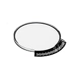 Mineral Crystal DZ Watch Glass for Diesel Overflow Mens Watch (Black)