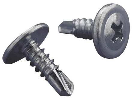 Tornillos autorroscantes Phillips #8 x 1/2 pulg 500 pack