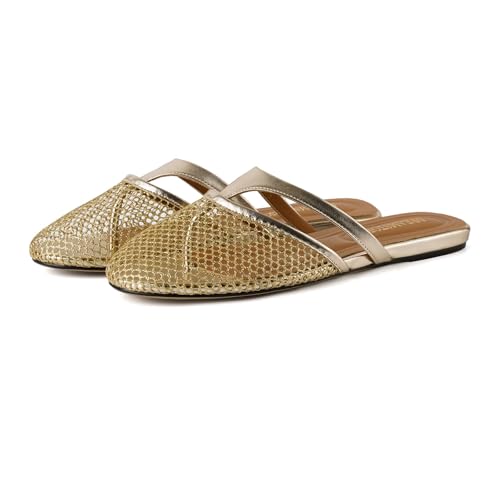 Image of DREAMSTORY Womens Beaded Flip Flops Beach Jeweled Thong Sandals