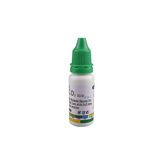 Bedler 15 ml CO2-indikatorlösning PH-indikator monitor testare används med CO2 monitor gladroppe checker för akvarier lösning PH-indikator