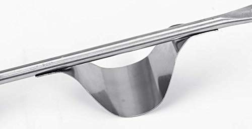 Woiwo 1 Pcs Stainless Steel Weeder Manual Household Farm Tool Root Extractor Weeder Loose Soil Raising Fork Garden Gardening #TOP2