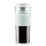 Bodum Travel Mug, 0.45 l, White, Plastic