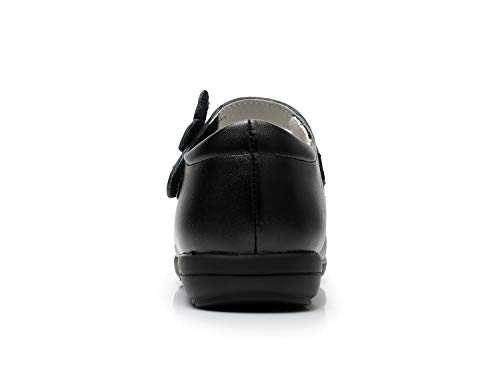 Little Girls Leather School Uniform Oxford Shoes Princess Dress Mary Jane Flats(Toddler/Little Kids)4