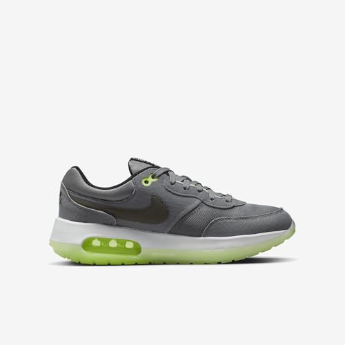 Nike Air Max Motif Big Kids' Shoe (DH9388-005, Smoke Grey/Barely Volt/Volt/Black) Size 63