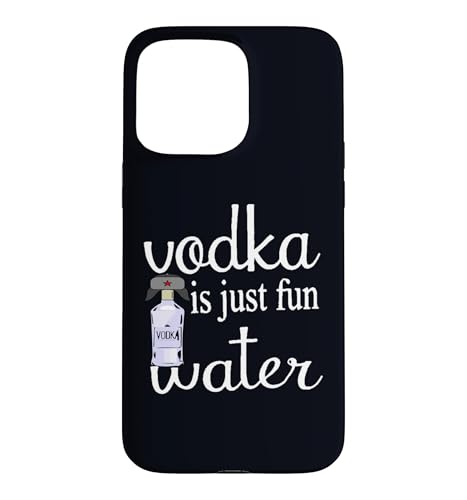 Vodka Is Just Fun Water ����ȃh�����N�p�[�e�B�[�f�U�C�� �X�}�z�P�[�X iPhone 15 Pro Max �p