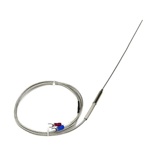 Capteur thermocouple K FTARP08 gaine flexible 200 mm en acier durable pour relevés précis