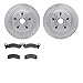 Dynamic Friction Company Front Brake Rotors with Heavy Duty Brake Pads 6202-54273