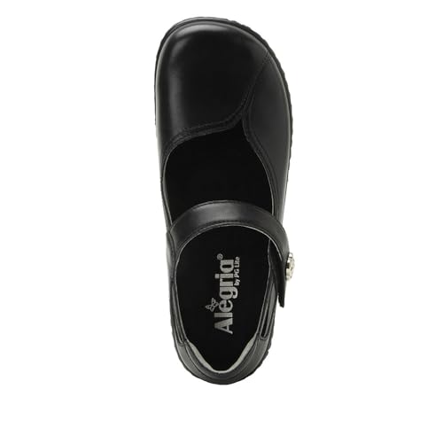 Alegria Women's Onika Leather Wood Grain Mary Jane Shoes4