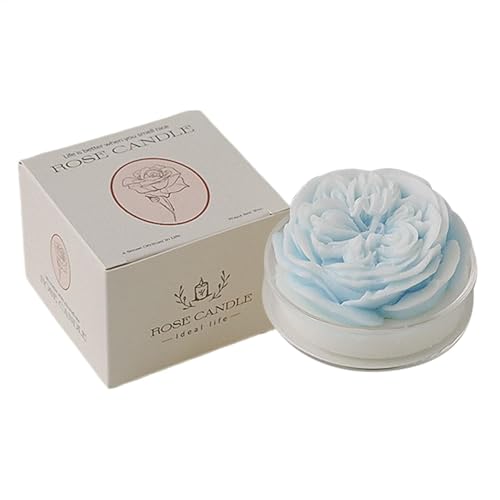 Velas Perfumadas - Velas De Aromaterapia Rosa | Velas De Aromaterapia De Soja | Aromaterapia De Velas De Soja Natural De Cabinal Natural De Aromaterapia |