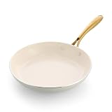 グリーンパン GREENPAN フライパン 26cm IH・ガス火 ホワイト 【ストゥディオ】 セラミックコーティング PFASフリー 有害物質不使用