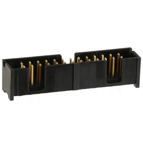 Pack of 10 5103308-6 Connector Header VERT 26POS 2.54MM, Bulk, RoHS