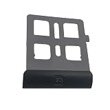 MLKOSS Black Game SD Card Slot Cover Holder Frame Console Repair Parts for 3DS LL/XL
