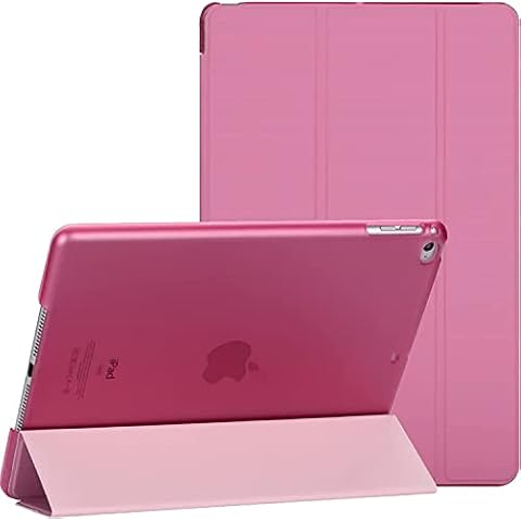 MOBISTAR Smart Case For Apple iPad 10.2 Inch Case 2021 2020 2019 (9th /8th /7th Generation), Slim Lightweight Protective Case Smart Cover for iPad 9/8/7 (Pink) Cover