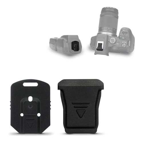 JJC Canon ER-SC2�p �z�b�g�V���[�ƃR�l�N�^�[�ی�L���b�v�L�b�g Canon EOS R6 Mark III R10 R7 R5C R3 430EX III-RT 600EX II-RT 470EX-AI EL-5 EL-1 AD-E1 ST