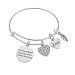 Cousin Gift- Cousin Bracelet - Cousin Jewelry - "Cousins by Chance, Friends by Choice" -Cousin Adjustable Bangle- Perfect Gift for Cousins!!