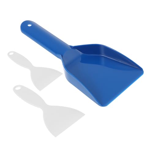 GOOHOCHY 3 Piezas de Plástico para Descongelar Nevera y Congelador Rascadores Resistentes para Limpieza de Escarcha Uso Seguro Superficies Herramienta Versátil para Remover Hielo y Nieve